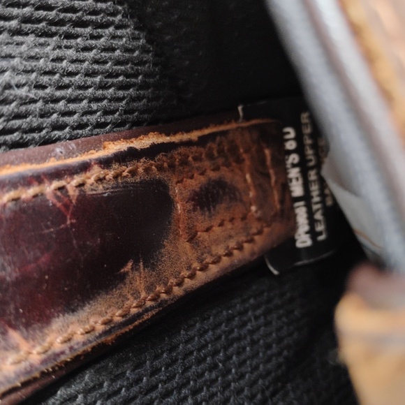 DAN POST Brown Leather Waterproof Cowboy Boots - Picture 14 of 15